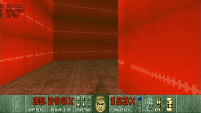 Doom: E2M4: Deimos Lab (UV-Fast ,100%) (Crispy Doom) смотреть онлайн