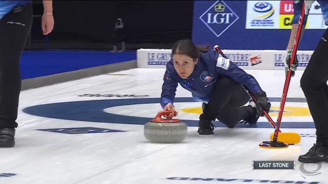 UNITED STATES v CANADA - Round-robin game Highlights - LGT World Women’s Curling Championship 2023 смотреть онлайн