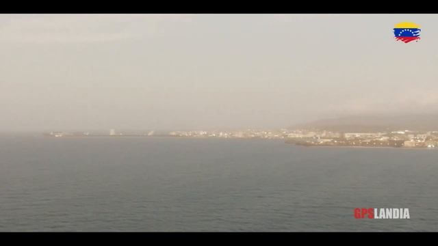 ISLA DE MARGARITA - BAHIA DE PAMPATAR - LA CARANTA - PORLAMAR Vista Aereo Calle El Cristo VENEZUELA