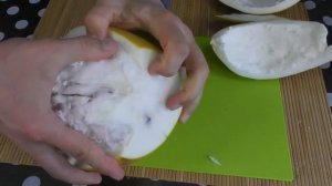 Как есть помело чтобы не горчило