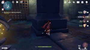 1ый фрагмент | Соберите три фрагмента | По следам драконов и змея Genshin impact 2.4 Энкономия