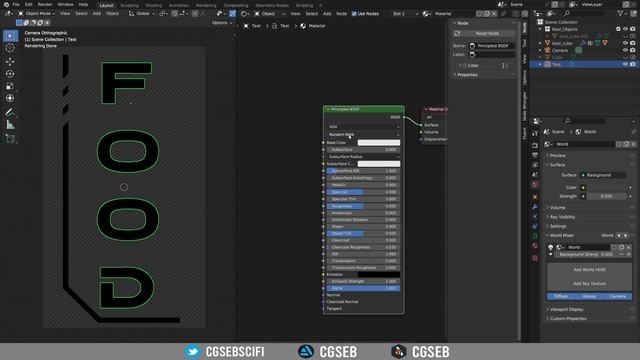 SciFi Signs In A Few Minutes With Materializer (Blender Addon) смотреть онлайн