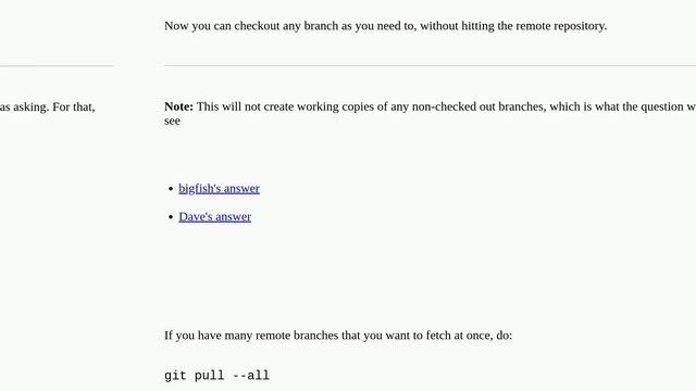 How do I clone all remote branches? смотреть онлайн