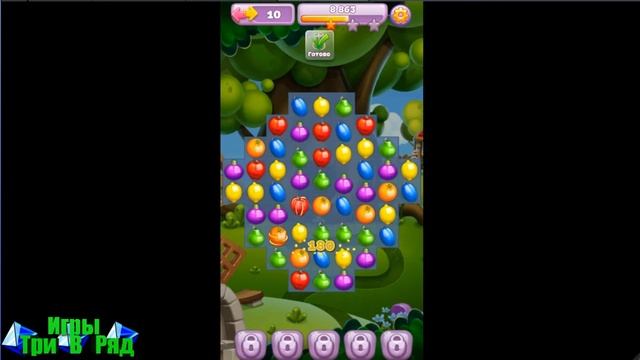 Игра Viber Fruit Adventure три в ряд на Андроид смотреть онлайн