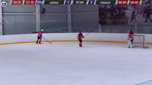 26.11.2023, ХК "АРЕНА" - ХК "ГРИЗЛИ" (3 ЛИГА) смотреть онлайн