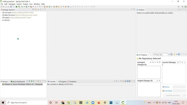 how to use git using eclipse | commit | push | adding git view to sts eclipse смотреть онлайн