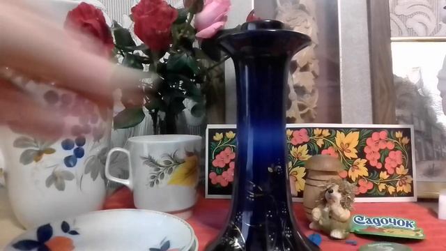 Осенняя тематика в посуде и других изделиях. Часть 2. смотреть онлайн