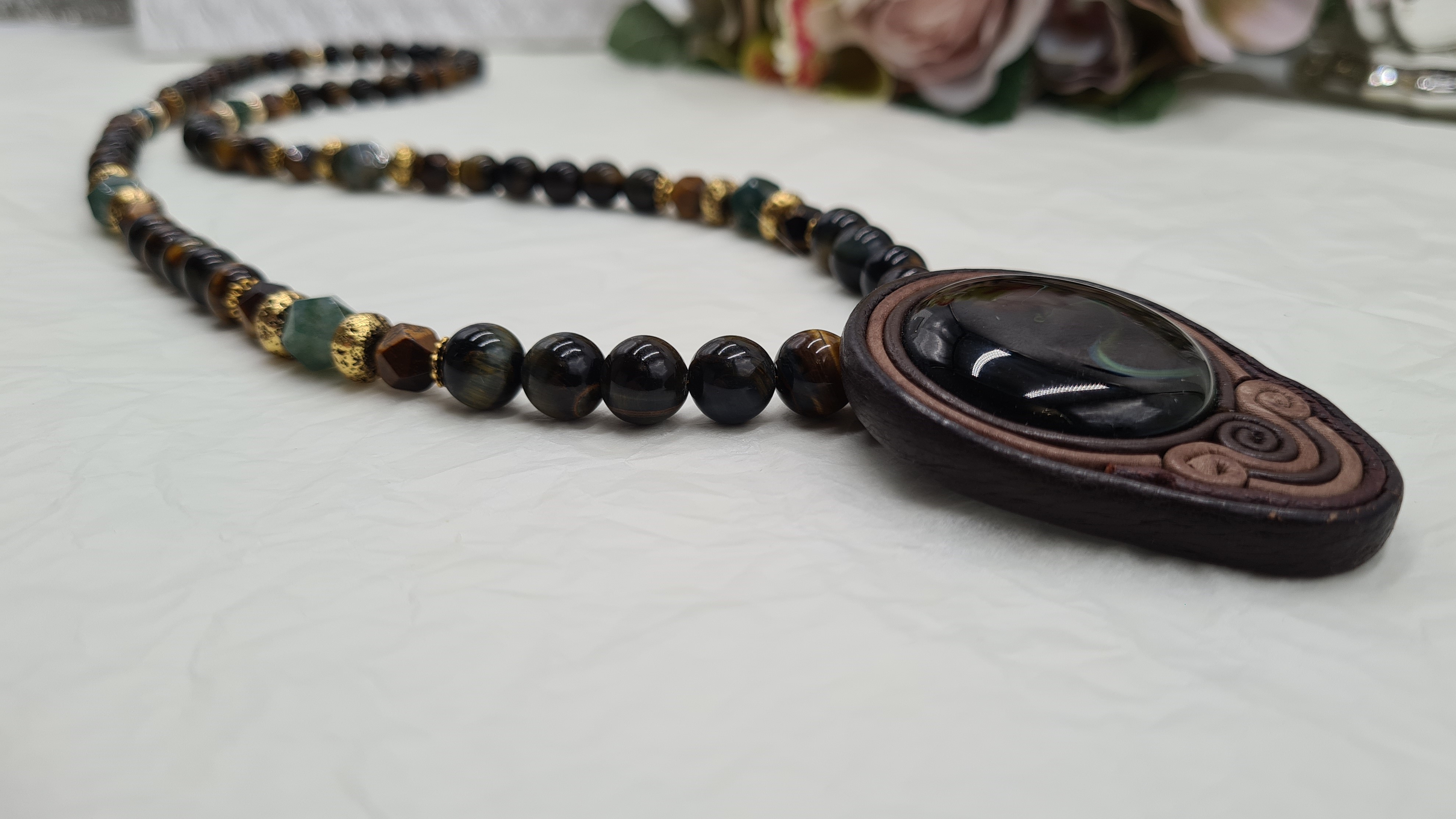 Сотуар для кулона. ПЕРЕДЕЛКА украшений (часть 1). смотреть онлайн