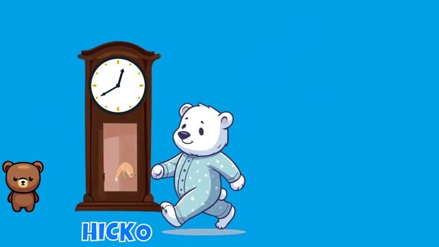 Hickory Dickory Dock Polar Bear Bounce 203 | Nursery Rhymes & Kids Songs