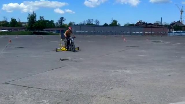 Villy-spider. Вилли-тренажёр. Калининград. Аэродром Девау. смотреть онлайн