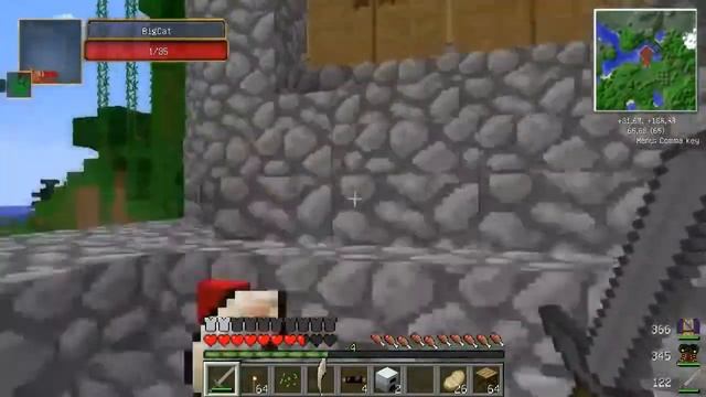 Minecraft - Адам и Ева - 43 - Копаем на автомате смотреть онлайн