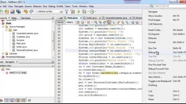 Implementasi Class Diagram Kedalam Gui смотреть онлайн
