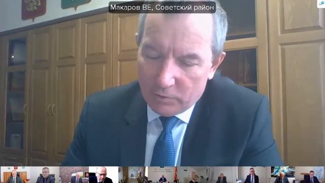 Аппаратное совещание в администрации Челябинска, 25 апреля 2022 г. смотреть онлайн