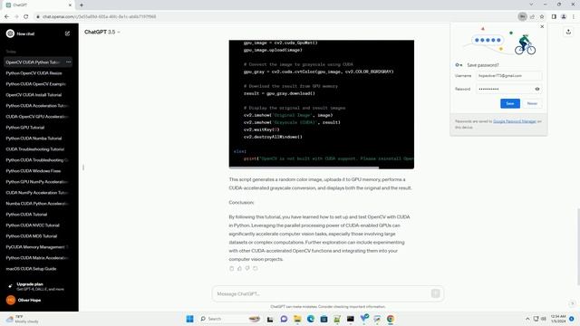 python opencv cuda test смотреть онлайн