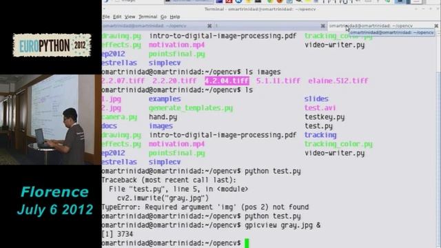 Lets play with Python and OpenCV смотреть онлайн