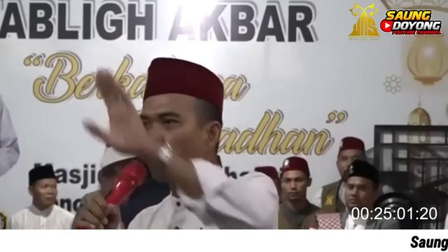 Ceramah Lucu  Ustadz Abdul Somad Tabligh Akbar di Sarolangun
