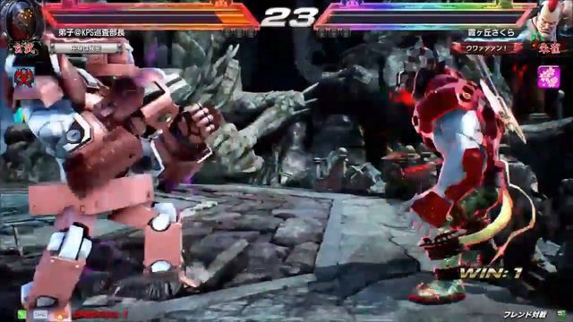 鉄拳7 FR TEKKEN 7 FR JACK-7 FISH MISSILE FINISHER (NEW ITEM) смотреть онлайн