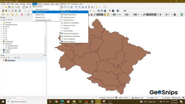#16 QGIS Vector | Geometry Centroids смотреть онлайн