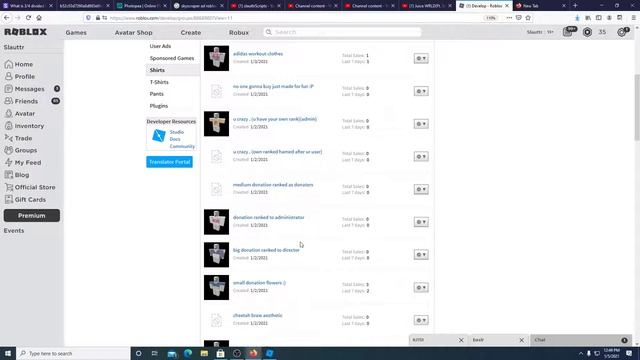 how to check your clothing sales for your clothing group in roblox 2021 смотреть онлайн