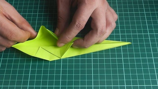 Оригами травоядный динозавр / Origami herbivorous dinosaur / Бумажный динозавр смотреть онлайн