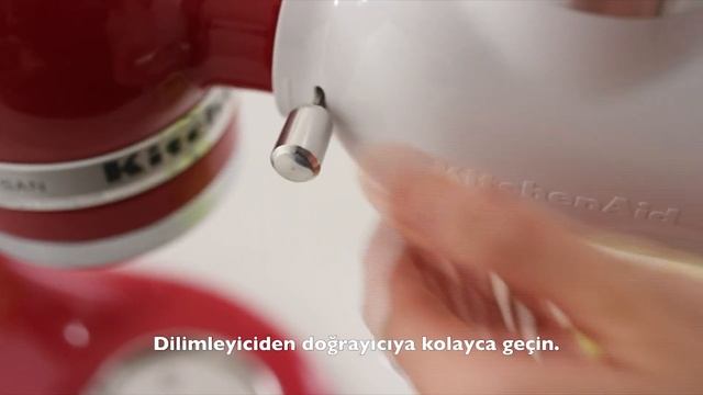 Nasıl Bıçak Değiştirilir? | KitchenAid® Dilimleyici/Doğrayıcı Aksesuarı смотреть онлайн
