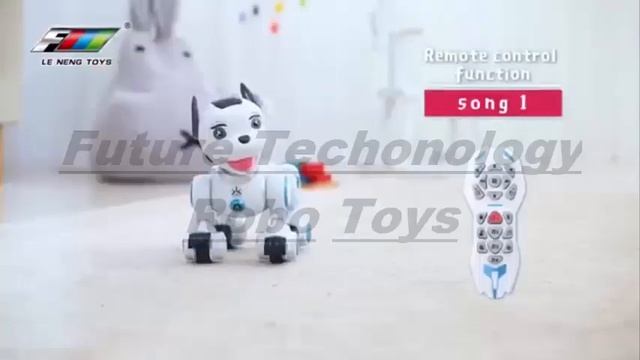 fisca Remote Control Robotic Dog RC Interactive Intelligent Walking Dancing смотреть онлайн