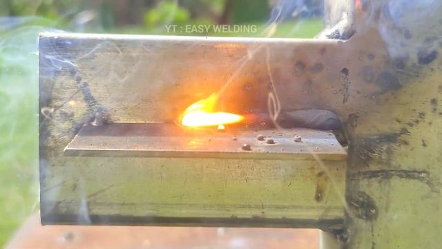 Not many people know the technique of welding thin galvanized square tubes смотреть онлайн