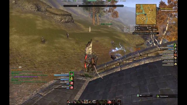 Elder Scrolls Online Pvp Cyrodiil Nightblade Stamina Bow Archer (тесо пвп лучник сиродил)