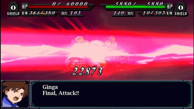 Super Robot Wars MX Portable - Gear Fighter Dendoh All Final Attacks (English Subs) смотреть онлайн