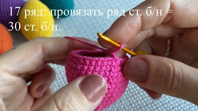 Как связать Пасхальное яйцо крючком #2 | Мастер-класс | Кольцо Амигуруми смотреть онлайн