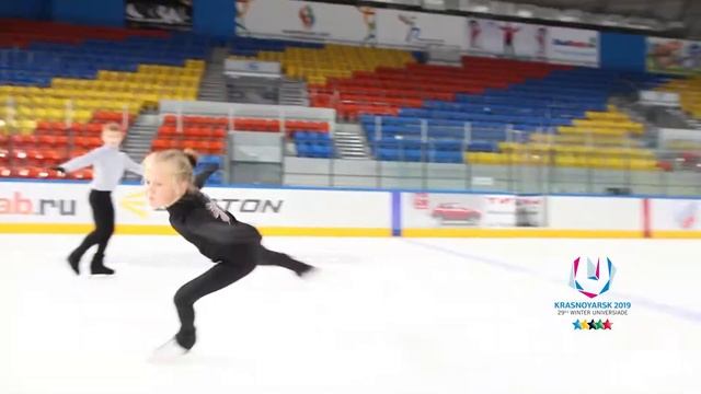 Figure skating for WU2019 смотреть онлайн