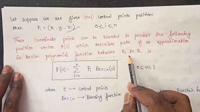 Bezier Curve and it's properties with derivation of Bezier Polynomial Function|Computer Graphics| смотреть онлайн