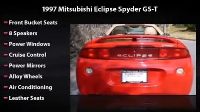 1997 Mitsubishi Eclipse Spyder GS-T смотреть онлайн