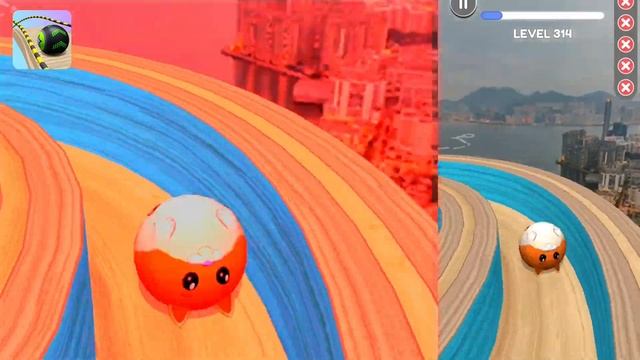 Going Ball Running Android Mobile iOS walkthrough games colourful Balls ? смотреть онлайн