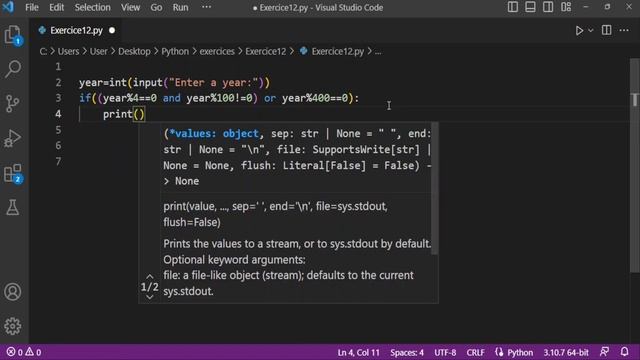Practice Python : Basic Exercises for Beginners # 012 - The leap year смотреть онлайн