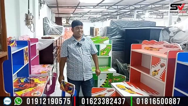 অল্পটাকায় বাচ্চাদের ও বড়দের ভালোমানের পড়ার টেবিল//Reading Table Price in BD//kids study table desig смотреть онлайн