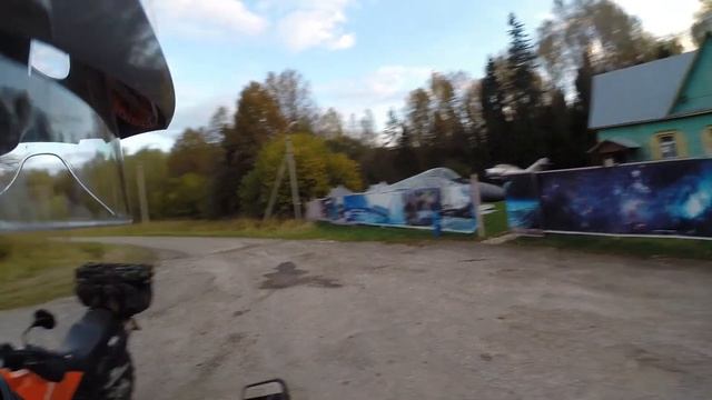 Окрестности Киржача KTM 990 Adventure Эндуро с пассажиром смотреть онлайн