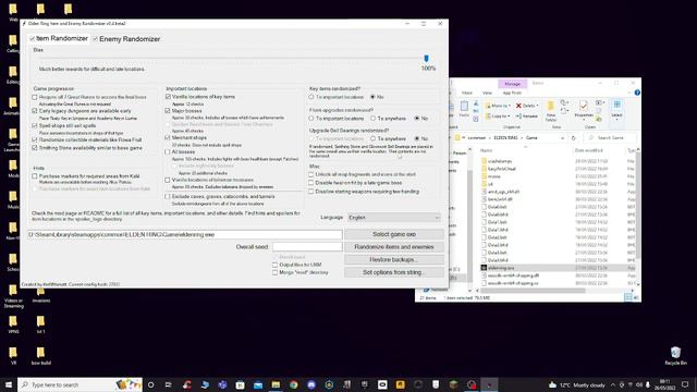 How to install new Elden Ring ENEMY and ITEM Randomizer and how to UNINSTALL them. смотреть онлайн