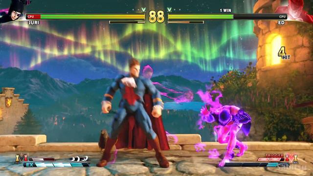 JURI (Barefoot Eliza TK7) vs ED (Demitri) - Street Fighter V Champion Edition MOD 4K смотреть онлайн