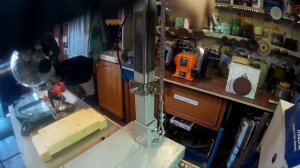 Мощный сверлильный станок из дрели