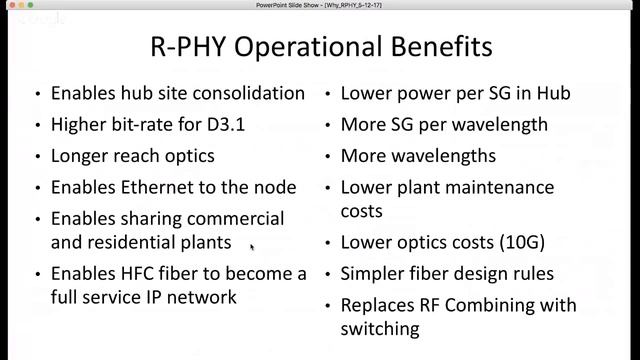 Remote PHY in Cable Network смотреть онлайн