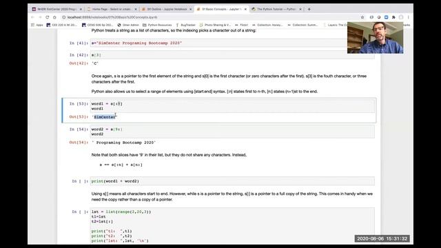 Python Quickstart Tutorial: List slicing смотреть онлайн