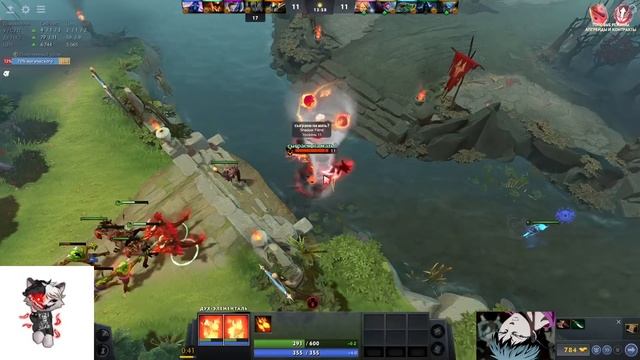 КУРСЕД ПОПАЛСЯ С ПОНИ НА ТАЙДХАНТЕРЕ В ОДНОЙ КОМАНДЕ / ZXCURSED ИГРАЕТ С ТОП 6 ТАЙДОМ PONYAAAA