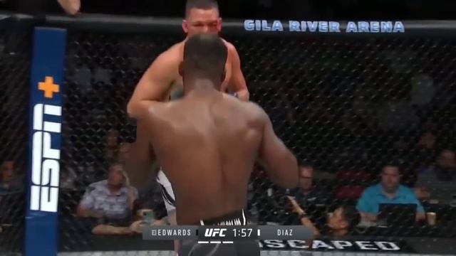 UFC Nate Diaz VS Leon Edwards Full Fight - MMA Fighter смотреть онлайн