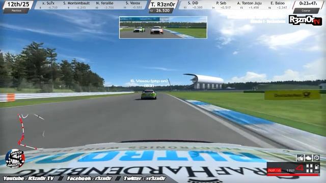 [R3E] Audi TT RS Cup 2016 SRFR 1/8 : Hockenheim смотреть онлайн