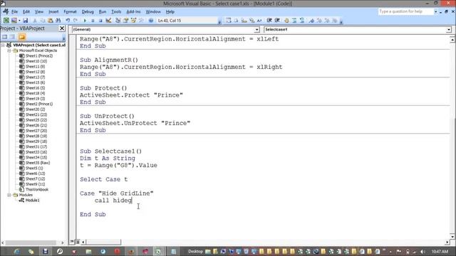 13 Select Case PArt 1 HD ( Advance Excel VBA Macro @ excelprince.com) смотреть онлайн