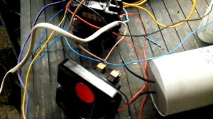 запуск асинхронного двиготеля 380V  в сети 220 v с помощью реле времени