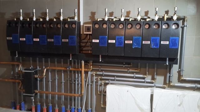 Монтаж котлов Viessmann Vitogas 100-F 60 кВт работающих в каскаде смотреть онлайн