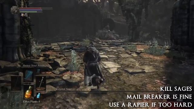 Dark Souls 3 : How to Gandalf and deny all passage (White Dragon's breath) смотреть онлайн