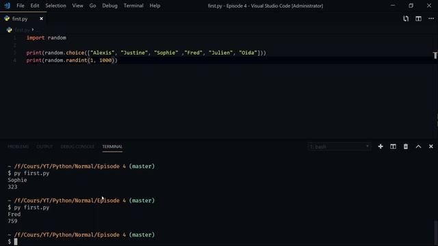 [4/??] Une Introduction aux modules | Python 3 avancé pour débutants смотреть онлайн